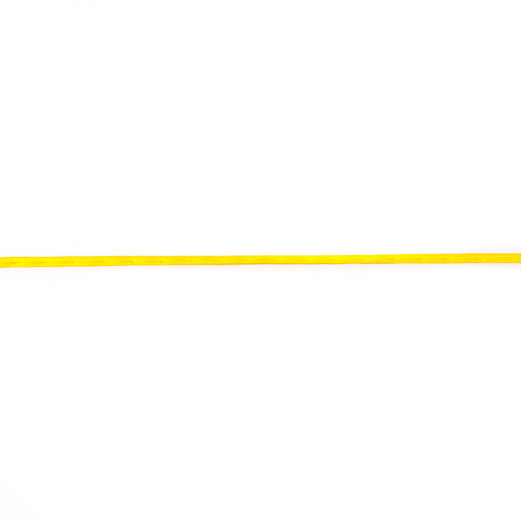 ярко-желтый Шнур прош.к/з перламутр. L3 мм
