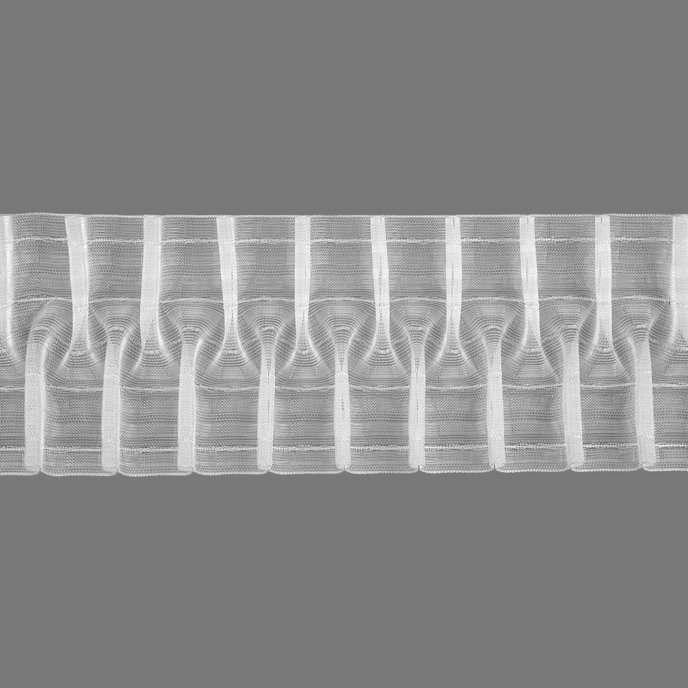Шторная лента 4461MP/soft (1:2,5) Oz-is Premium 12 см (8 карманов, корд-4 лески)