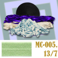 Эластичная отделочная лента 13/7 (5) MC-005 салатовая