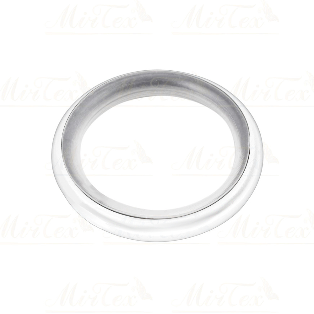 Кольцо MirTex (Белый) D37/32 мм Тихое металл для карнизов диаметром 19 мм