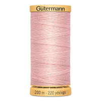 Нитки для наметки Gutermann Basting 200м цвет 2538, розовый