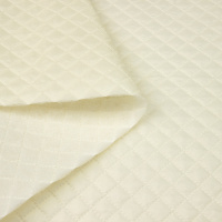 Термостежка 452 Шампань 4 "Ромб 1,7х1,7 см" (синтепон 100г, подкл. 100% пэ 190Т) 150 см