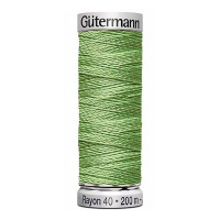 Нитки вышивальные из вискозы Gutermann Rayon №40 200м Цвет 1100