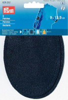 Заплатки из искусственной кожи 929252 Prym пришивные 9х13,5 см (2 шт) темно-синие