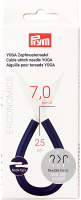Спицы эргономичные для вывязывания кос 191113 Prym Ergonomics YOGA 25 см/7,0 мм (1 шт)