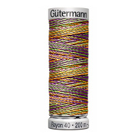 Нитки вышивальные из вискозы Gutermann Rayon №40 200м Цвет 2243