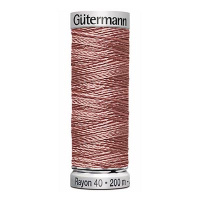 Нитки вышивальные из вискозы Gutermann Rayon №40 200м Цвет 1213