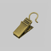 Зажим-крючок (Золото антик) MirTex металлический для кольца (4601000605452)