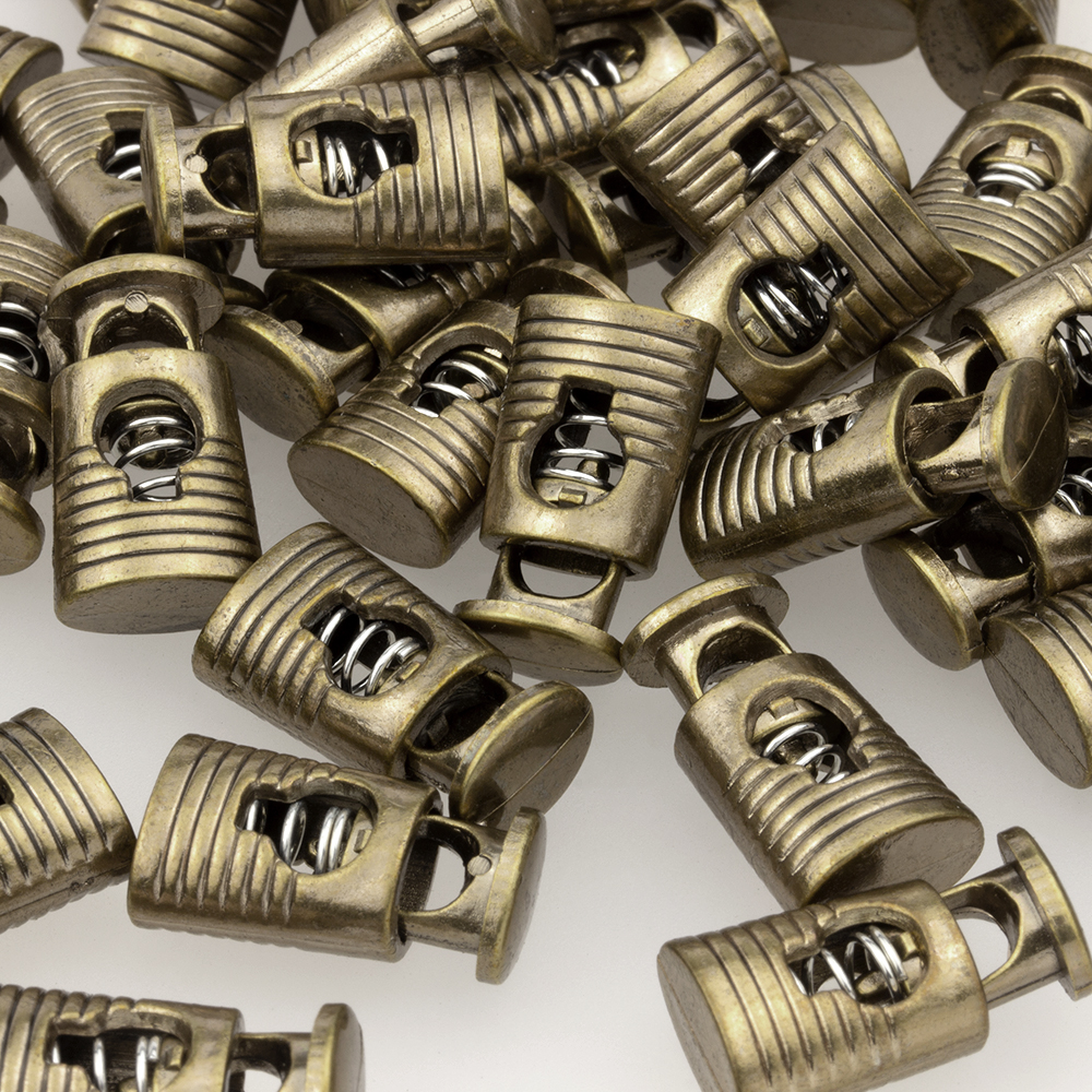 Фиксатор пластиковый 924 бронза