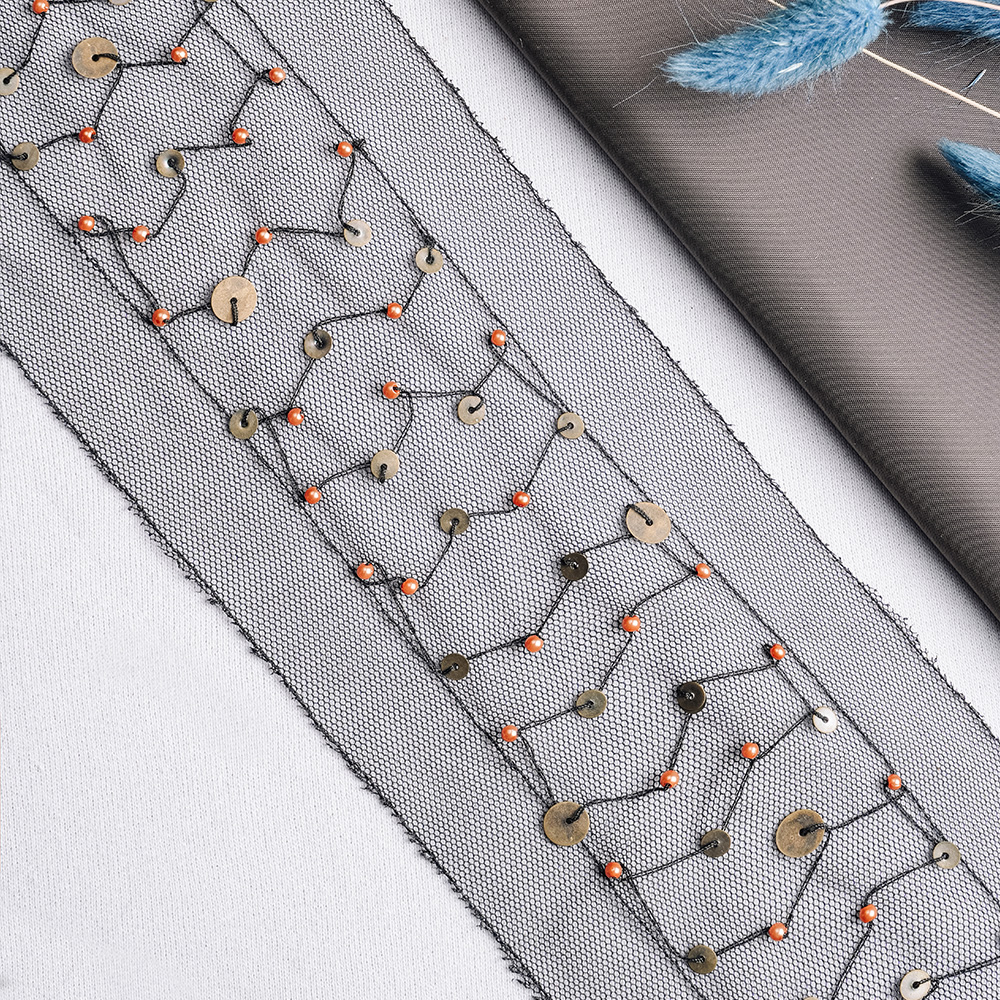 Тесьма с монистами