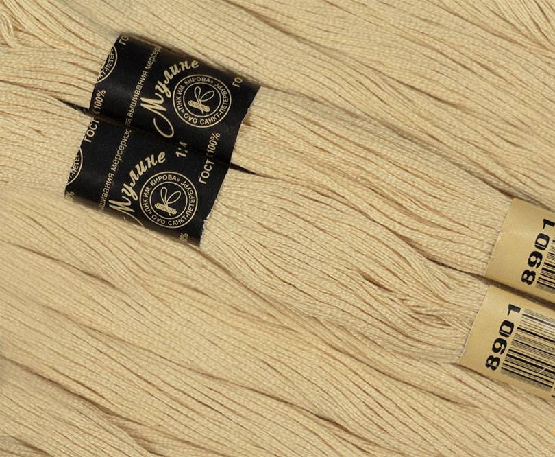 Нить для вышивания МУЛИНЕ, 10 м, 2,23 г, цвет 8901