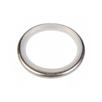 Кольцо MirTex (Сатин) D37/32 мм Тихое металл для карнизов диаметром 19 мм