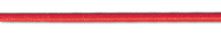 Резинка шляпная PEGA, цвет красный, 2 мм