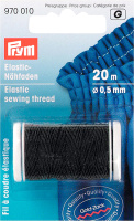 Швейная нить эластичная 970010 Prym GZ 0,5 мм, черный, 20 м