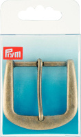 Пряжка для ремня металлическая 416272 Prym цвета состаренной латуни 40 мм
