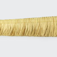 Бахрома "Травка" A1209-10 (9НФ) золото/темное золото (4,3 см)
