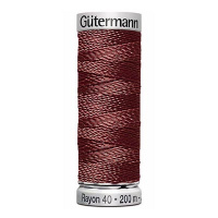 Нитки вышивальные из вискозы Gutermann Rayon №40 200м Цвет 1214