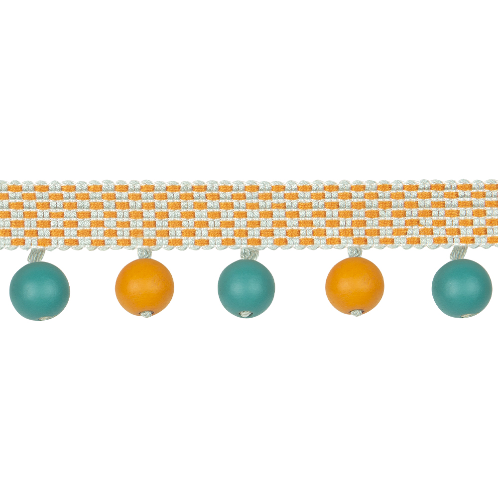 Бахрома для штор с шариками