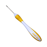 Крючок, вязальный с эргономичной пластиковой ручкой Addiswing maxi, №2,5, 17 см 141-7/2.5-17 (1 шт)