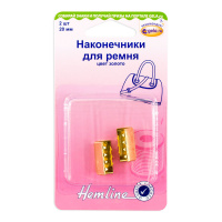 Наконечники для ремня Hemline, 20 мм 4507.20.GD (5 блистер х 2 шт)