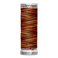 Нитки вышивальные из вискозы Gutermann Rayon №40 200м Цвет 2245