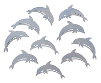 Набор декоративных элементов "дельфины" Rayher 46000000 (1 блистер х 10 шт)