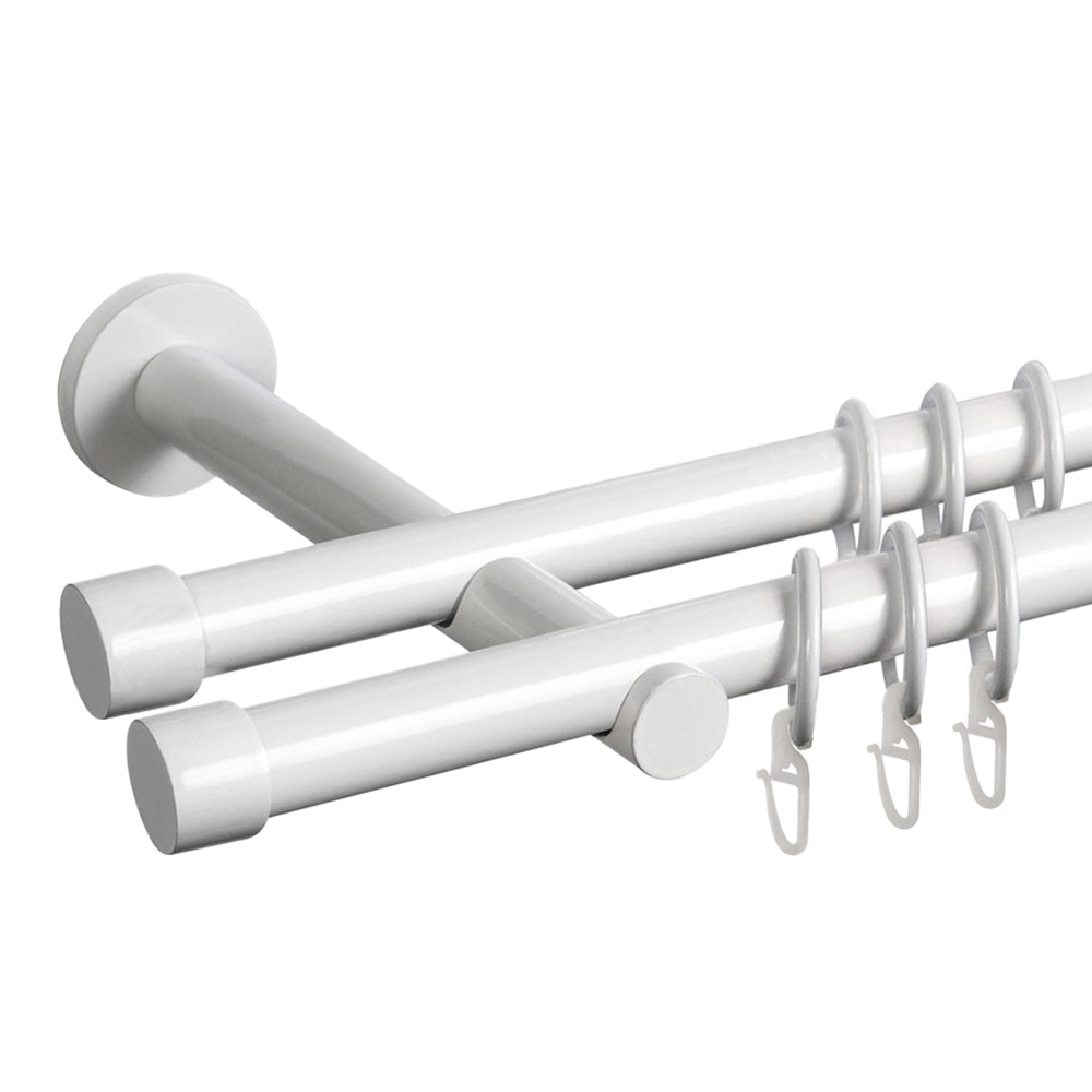 Металлический настенный карниз для штор