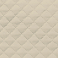 Термостежка "ромб малый 2х2см" 1016 Бежевый (синтепон 100 г, 100% пэ подкладка 190Т) 150 см