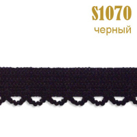 Резинка кружево 1070S черный