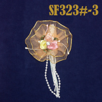 Объемное украшение SF323#-3 персик (уп. 50 шт.)
