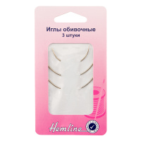 Иглы ручные обивочные Hemline, 3 шт 218 (5 блистер)