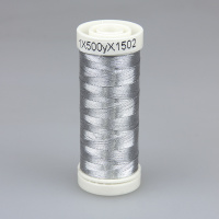 Нить металлизированные L1502 серебро (457 м)