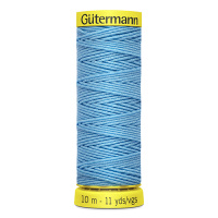 Эластичная нить Gutermann Elastic 10м цвет 6037, голубой