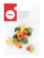 Набор декоративных элементов "фрукты" Rayher 46378000 (10 шт)