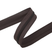Молния потайная 50 см 304-GCC темно-коричневый