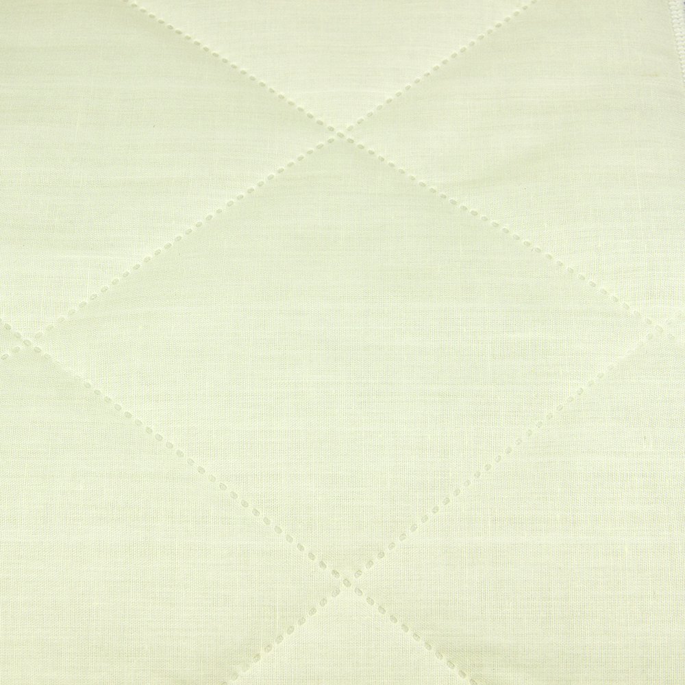 Термостежка из поликоттона "КРУПНЫЙ РОМБ" (11 х 11 см, синтепон 100 г, ткань 115 г) 6022-102110 светло-бежевый 220 см