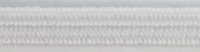 Резинка продежка, 2,6 мм, цвет белый