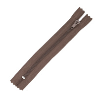 Молния брючная (Т4/16 см-полуавтомат) 301 Б коричневая