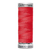 Нитки вышивальные из вискозы Gutermann Rayon №40 200м Цвет 1188