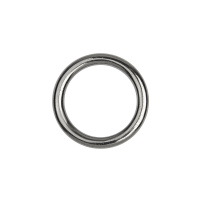 Кольцо пластиковое круглое 3927 25/34 мм темный никель