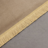 Бахрома-ресничка A12239-11 песочный (L 2,5 см)