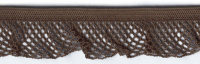 Рюш эластичный Pega, цвет коричневый, 17 мм 854151205P7951 (25 м )