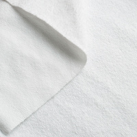 Ткань для наматрасников Мулетон махра 112# белая 170 г/м, 210 см