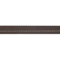 Кант прошитый из димаута CPS000-16 коричневый (d0.5см, шир. 1,5см)