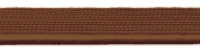 Кант декоративный, 2,5 мм, цвет коричневый