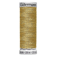 Нитки Gutermann Metallic 7004 №135 200м
