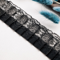 Тесьма-оборка 859HT черный