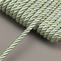 Шнур шторный SH1221-08 светло-зеленый (Swamp 15-6310) "ДАМАСК"