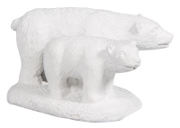 Декоративная фигурка "полярные медведи" Rayher 66044000 (1 шт)