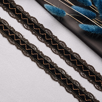 тесьма декоративная комбинированная